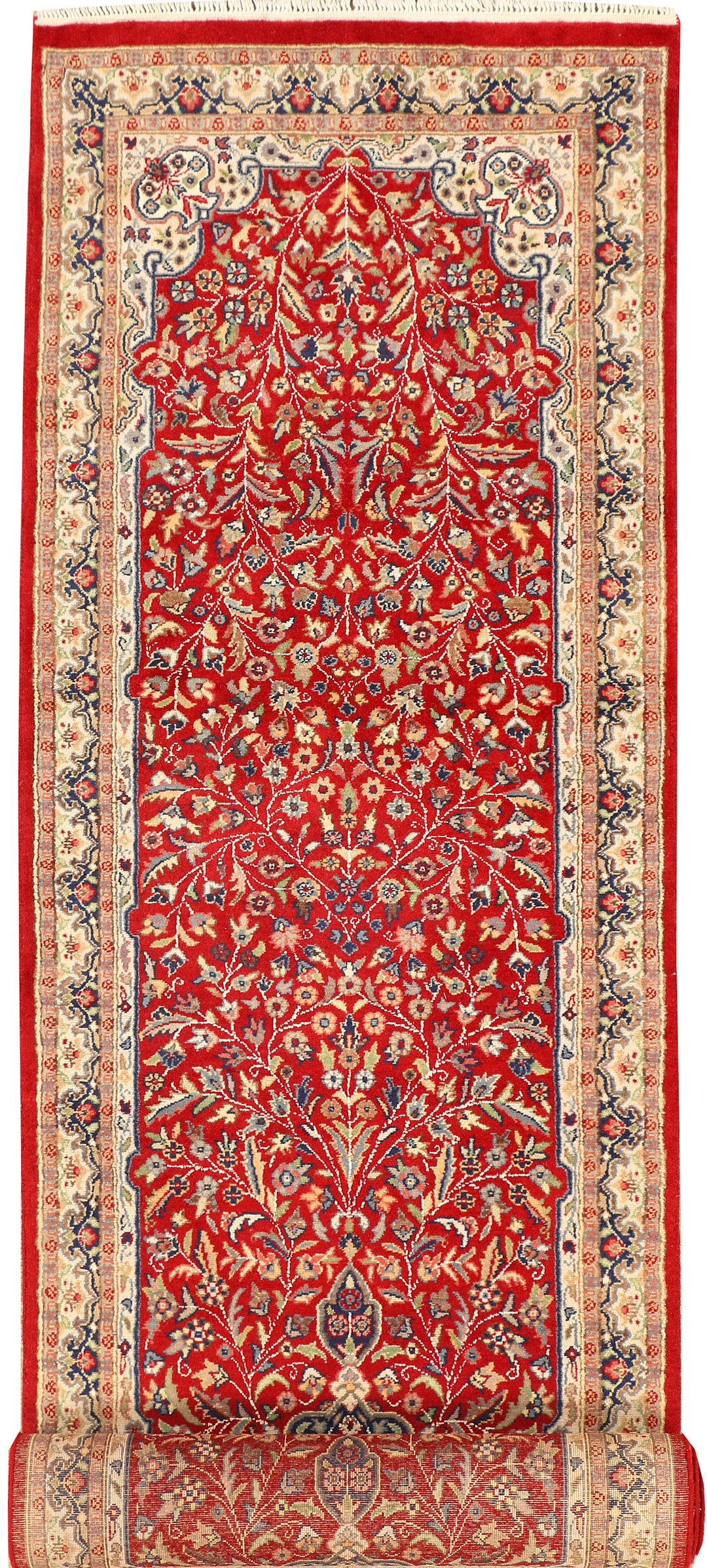 Red Mahal 2' 7 x 12' 2 - No. 44860 - ALRUG Rug Store
