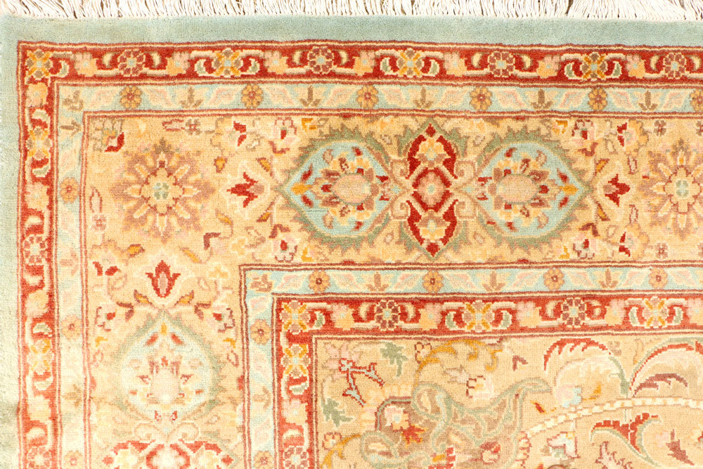 Powder Blue Kirman 8' 2 x 10' 1 - No. 44862 - ALRUG Rug Store