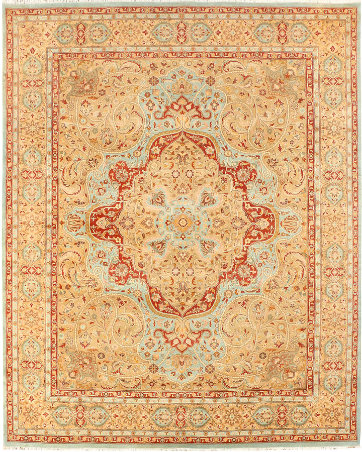 Powder Blue Kirman 8' 2 x 10' 1 - No. 44862 - ALRUG Rug Store