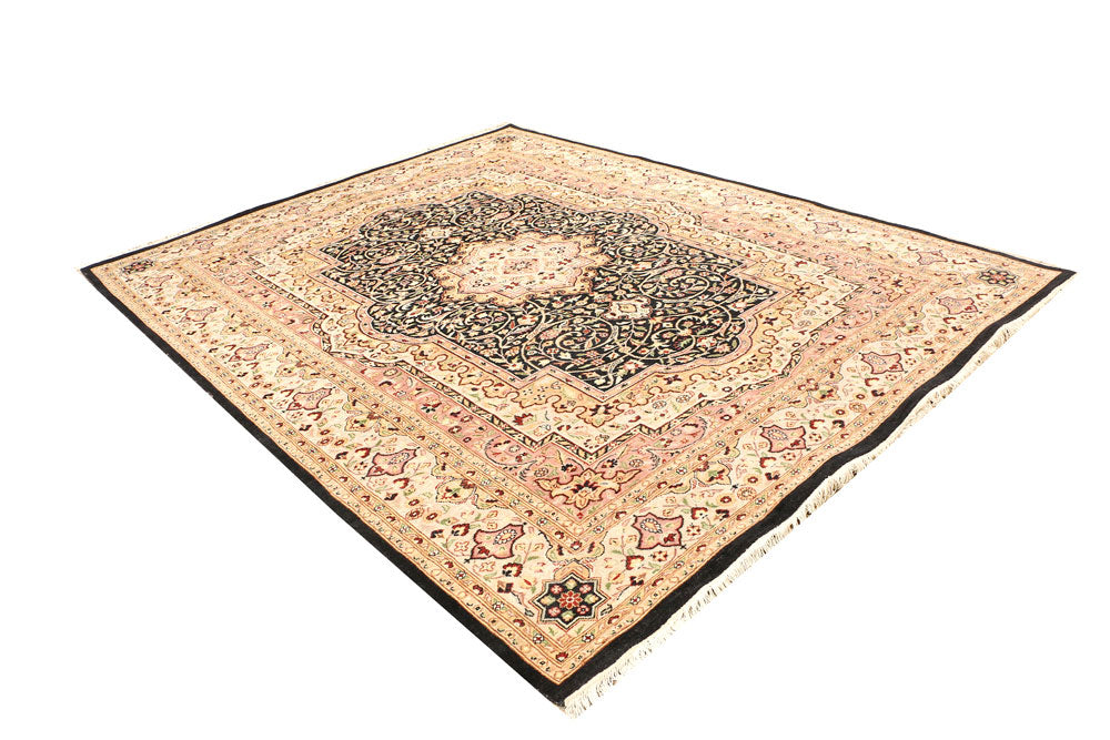 Black Isfahan 8' x 10' 4 - No. 44863 - ALRUG Rug Store