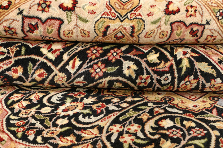 Black Isfahan 8' x 10' 4 - No. 44863 - ALRUG Rug Store