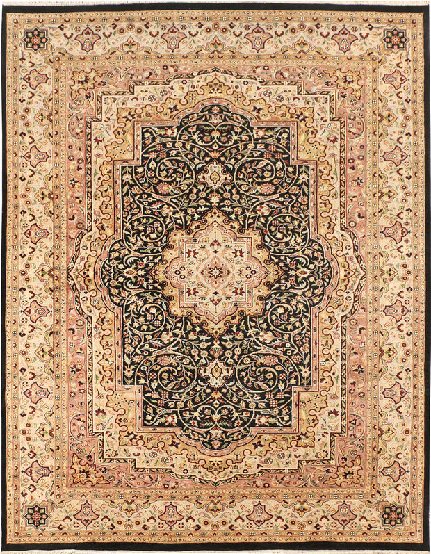 Black Isfahan 8' x 10' 4 - No. 44863 - ALRUG Rug Store