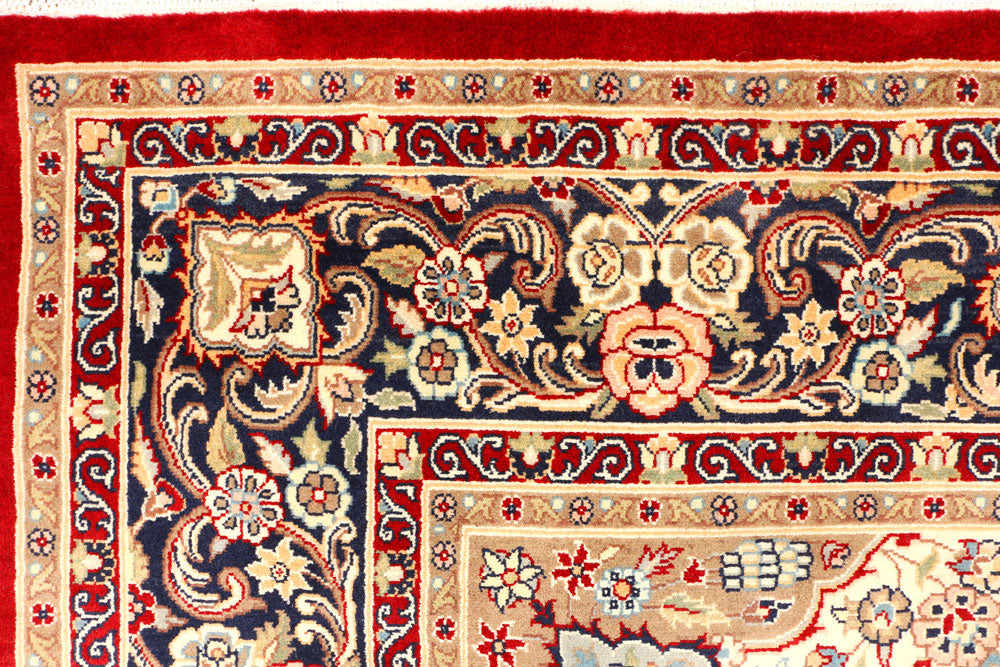 Firebrick Isfahan 8' 1 x 10' 4 - No. 44866 - ALRUG Rug Store