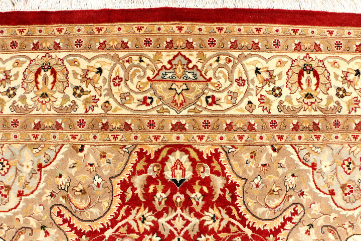 Brown Isfahan 7'  11" x 10'  3" - No. QA74835