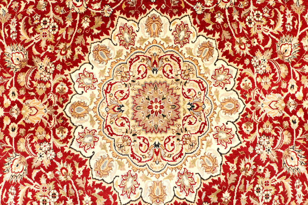 Brown Isfahan 7'  11" x 10'  3" - No. QA74835