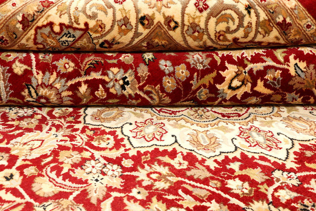 Brown Isfahan 7'  11" x 10'  3" - No. QA74835