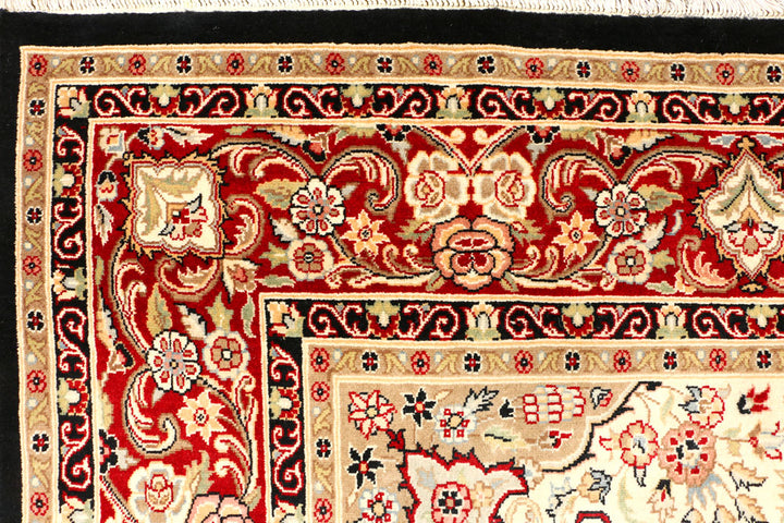 Black Isfahan 8' x 10' 1 - No. 44876 - ALRUG Rug Store