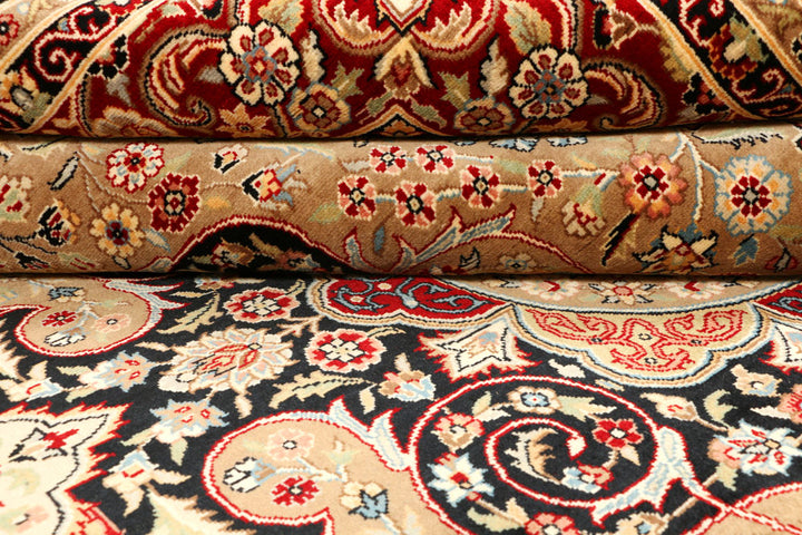 Black Isfahan 8' x 10' 1 - No. 44876 - ALRUG Rug Store