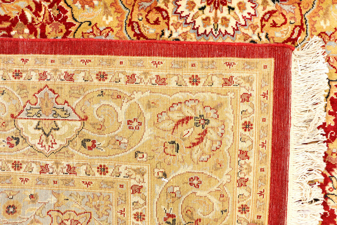 Firebrick Isfahan 7'  10" x 9'  10" - No. QA57991