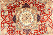 Firebrick Isfahan 8' 1 x 10' 7 - No. 44878 - ALRUG Rug Store
