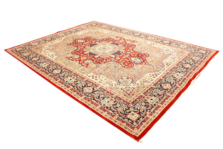 Firebrick Isfahan 8' 1 x 10' 7 - No. 44878 - ALRUG Rug Store