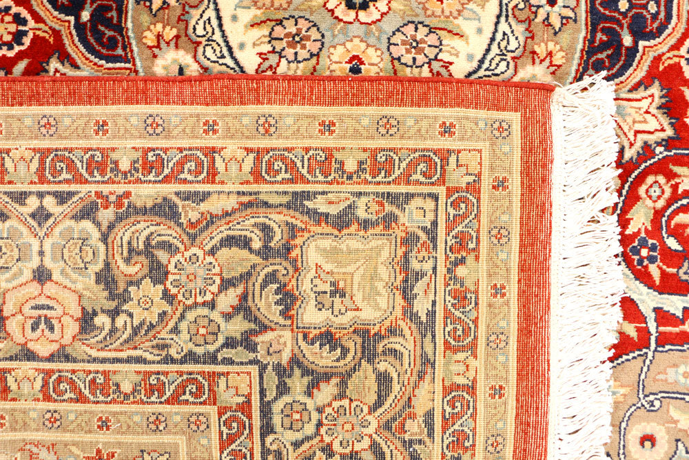 Firebrick Isfahan 8' 1 x 10' 7 - No. 44878 - ALRUG Rug Store