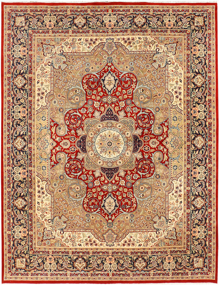 Firebrick Isfahan 8' 1 x 10' 7 - No. 44878 - ALRUG Rug Store