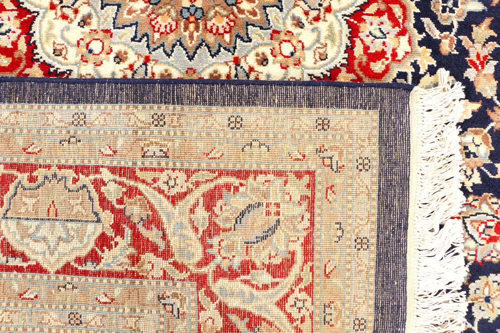 Black Kashan 6' 11 x 10' 1 - No. 44883 - ALRUG Rug Store