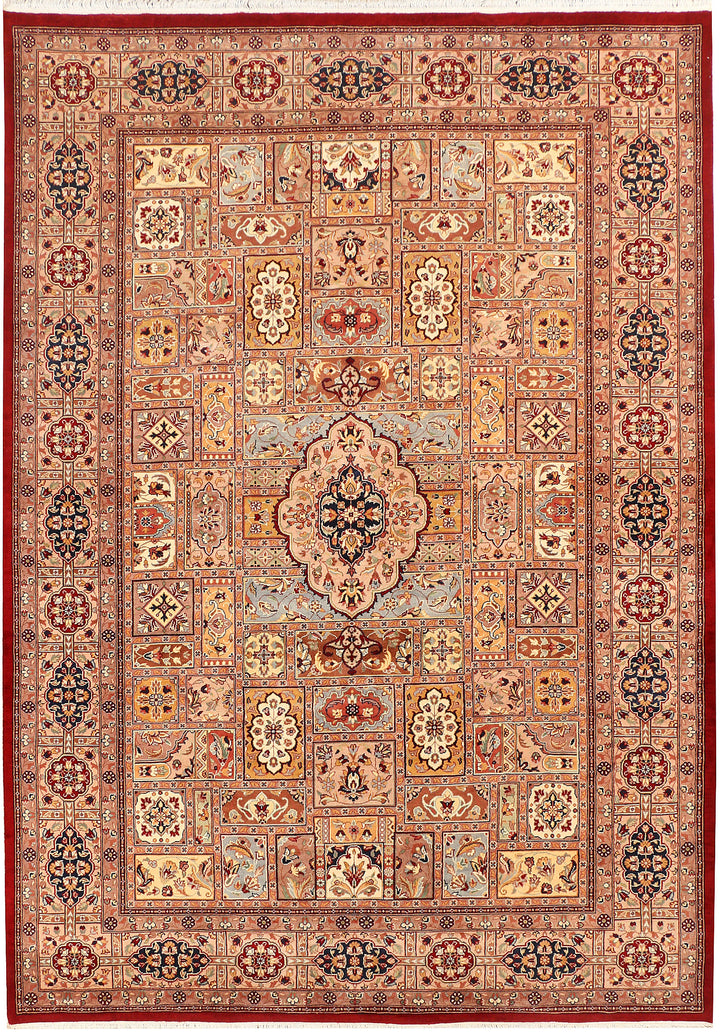 Multi Colored Bakhtiar 6' 11 x 10' 2 - No. 44884 - ALRUG Rug Store