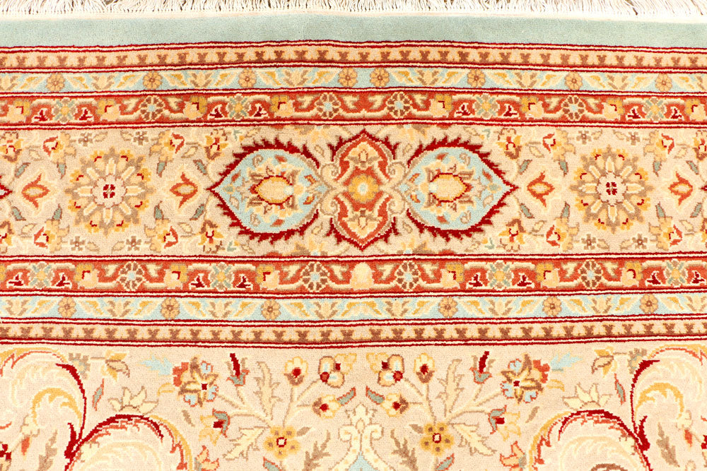 Powder Blue Kirman 9' 1 x 12' 2 - No. 44886 - ALRUG Rug Store