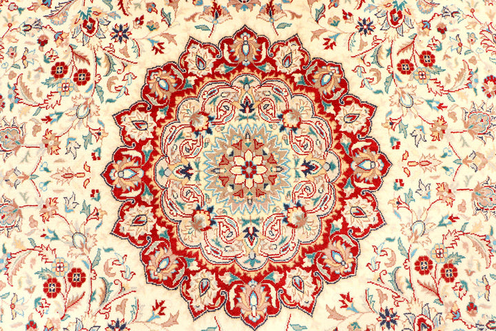 Cornsilk Isfahan 9' x 12' 2 - No. 44889 - ALRUG Rug Store