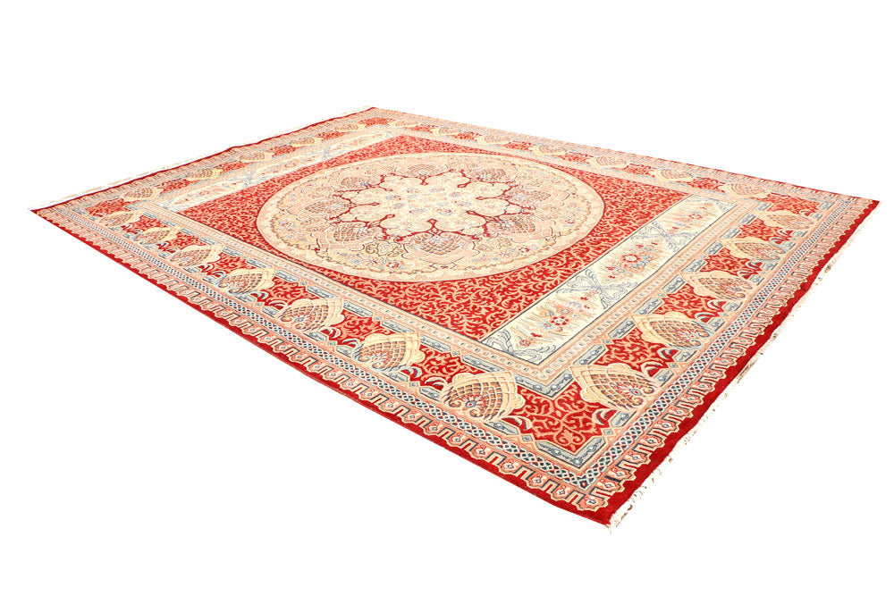 Firebrick Gombud 9' x 12' 2 - No. 44891 - ALRUG Rug Store