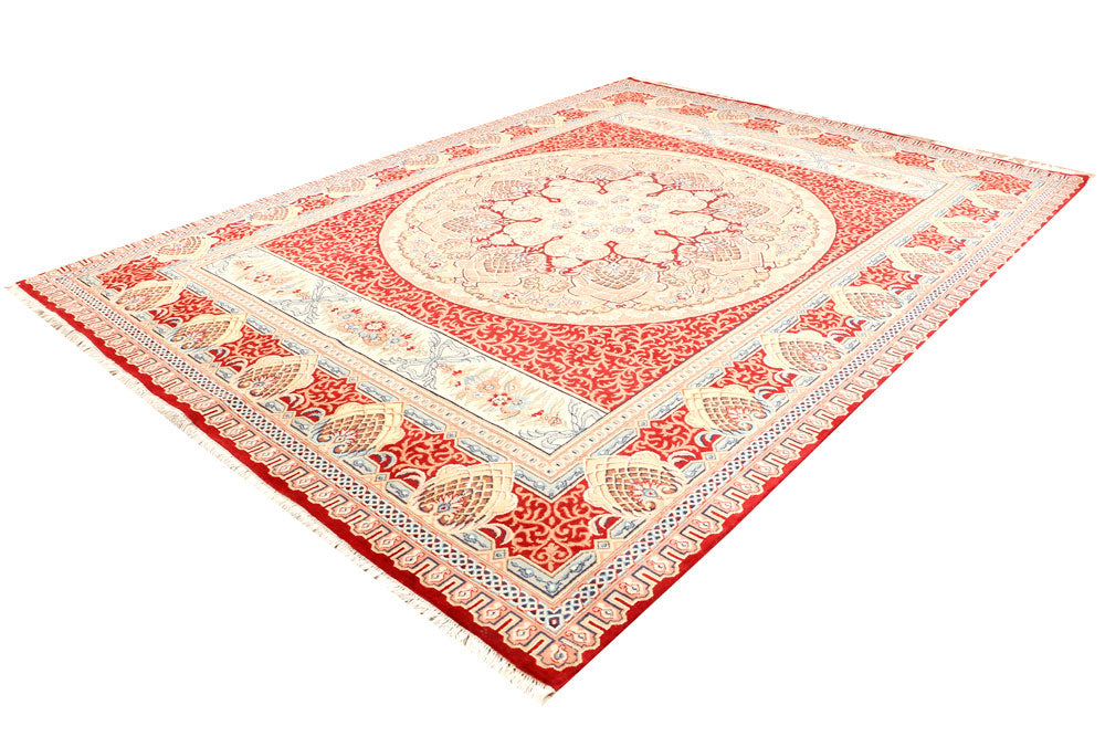 Firebrick Gombud 9' x 12' 2 - No. 44891 - ALRUG Rug Store