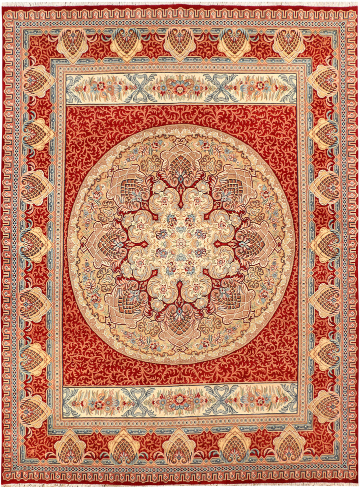 Firebrick Gombud 9' x 12' 2 - No. 44891 - ALRUG Rug Store