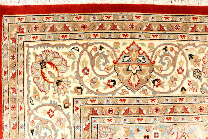 Orange Red Isfahan 8'  11" x 12'  2" - No. QA43138