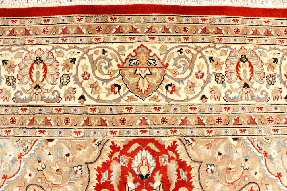 Orange Red Isfahan 8' 11 x 12' 2 - No. 44893 - ALRUG Rug Store
