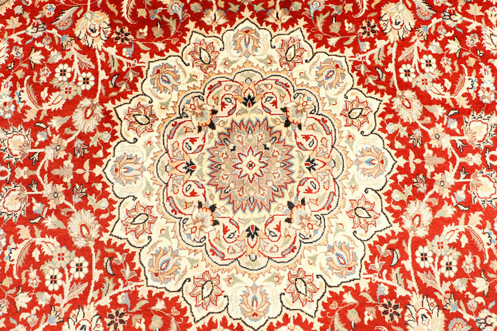 Orange Red Isfahan 8'  11" x 12'  2" - No. QA43138