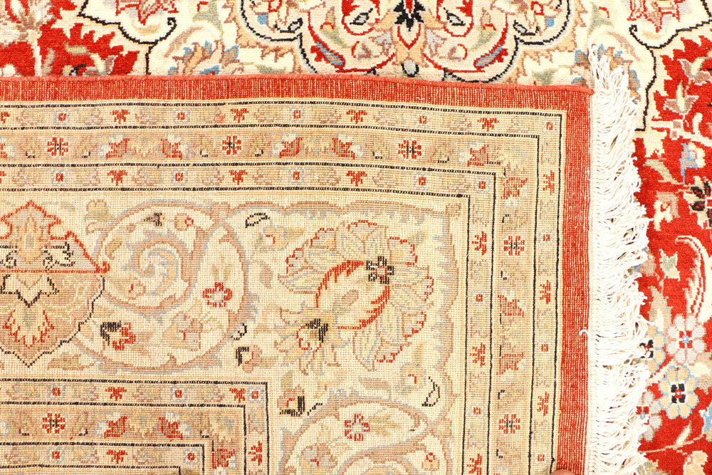 Orange Red Isfahan 8' 11 x 12' 2 - No. 44893 - ALRUG Rug Store