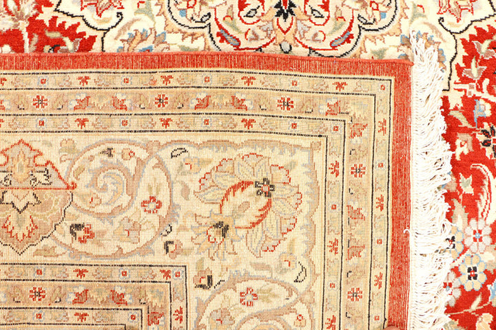 Orange Red Isfahan 8'  11" x 12'  2" - No. QA43138