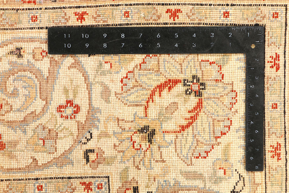 Orange Red Isfahan 8' 11 x 12' 2 - No. 44893 - ALRUG Rug Store