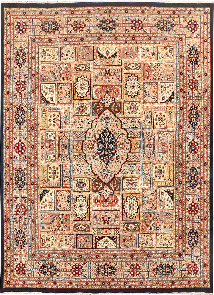 Multi Colored Bakhtiar 8'  10" x 12'  2" - No. QA94927