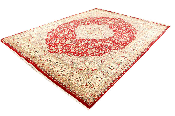 Firebrick Isfahan 9'  x" 11'  11" - No. QA59757