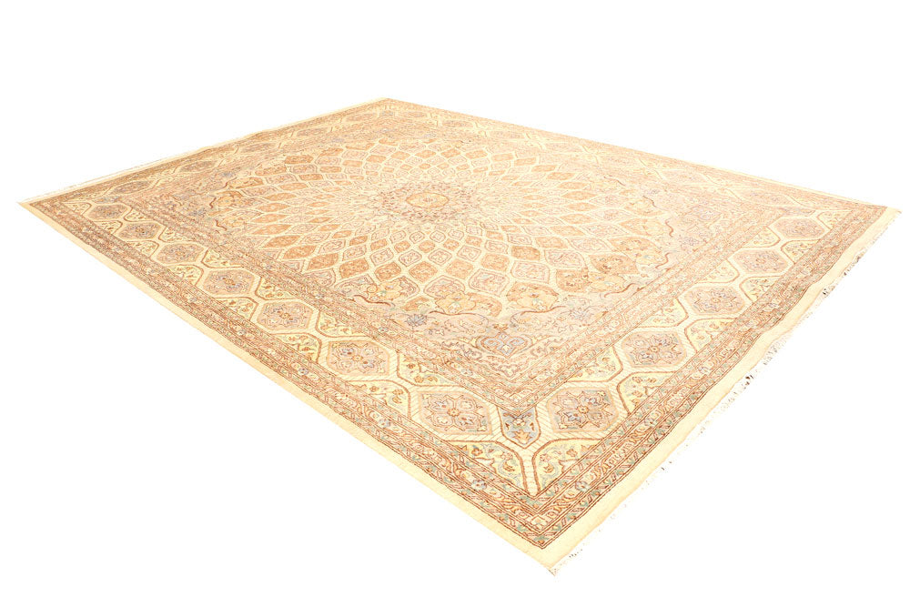 Wheat Gombud 8' 11 x 11' 11 - No. 44902 - ALRUG Rug Store