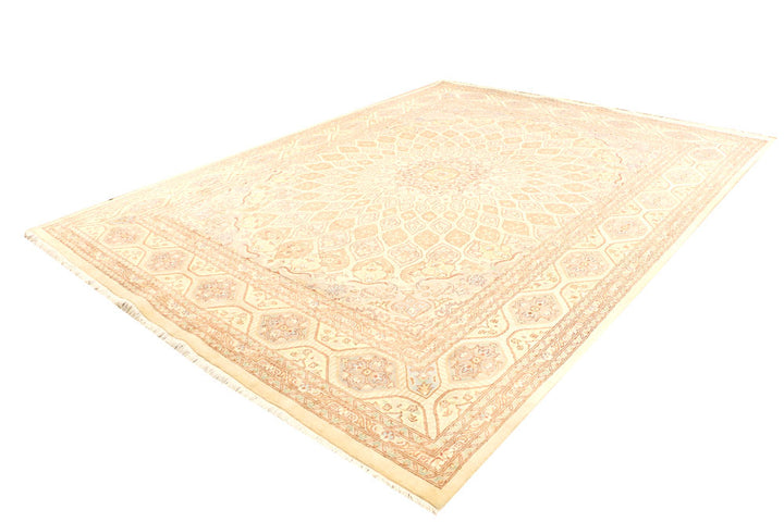 Wheat Gombud 8' 11 x 11' 11 - No. 44902 - ALRUG Rug Store