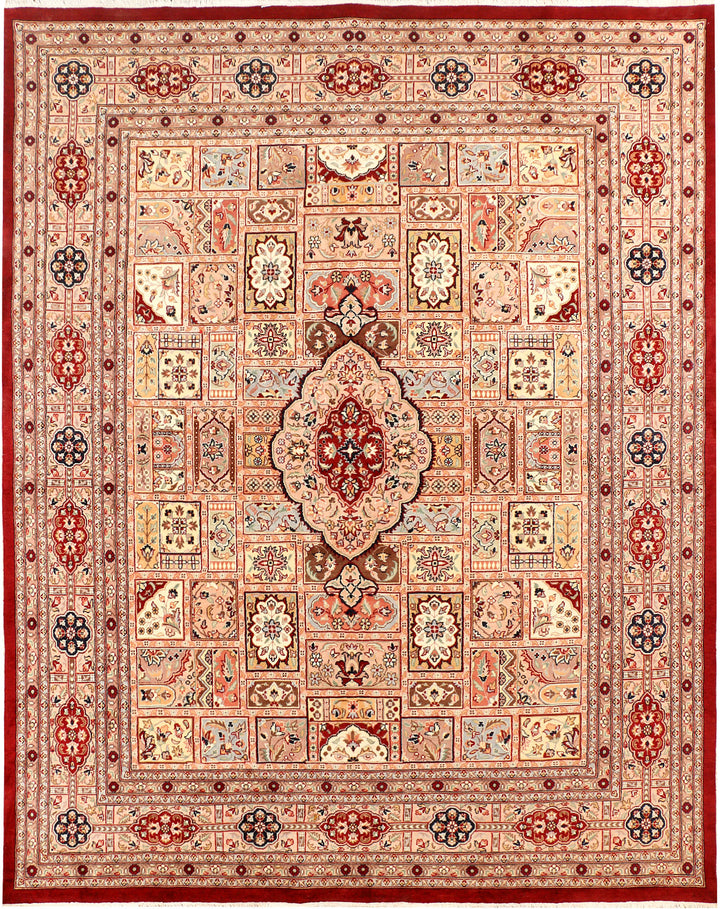Multi Colored Bakhtiar 9'  x" 11'  11" - No. QA54734