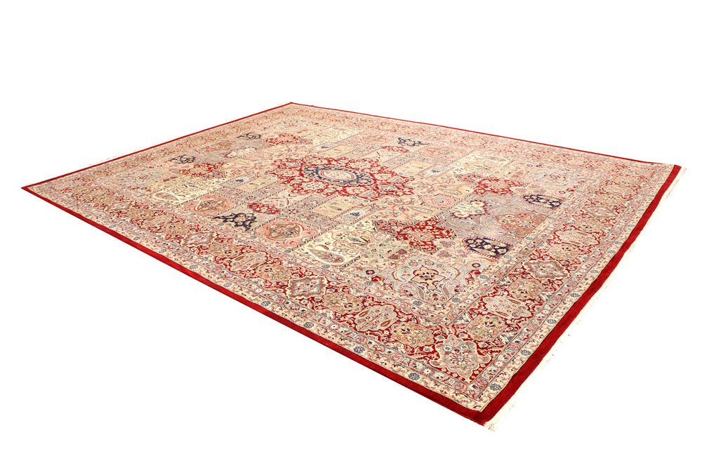 Multi Colored Bakhtiar 9' x 12' 2 - No. 44906 - ALRUG Rug Store
