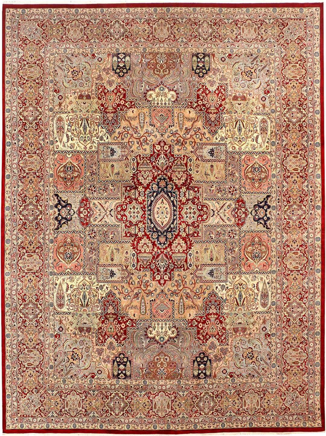 Multi Colored Bakhtiar 9' x 12' 2 - No. 44906 - ALRUG Rug Store