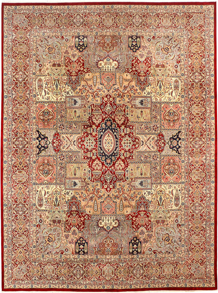 Multi Colored Bakhtiar 9' x 12' 2 - No. 44906 - ALRUG Rug Store
