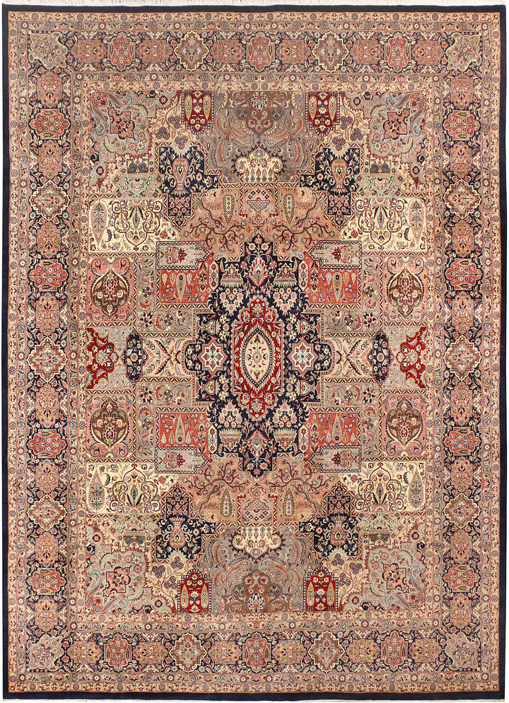Multi Colored Bakhtiar 8' 11 x 12' 5 - No. 44907 - ALRUG Rug Store
