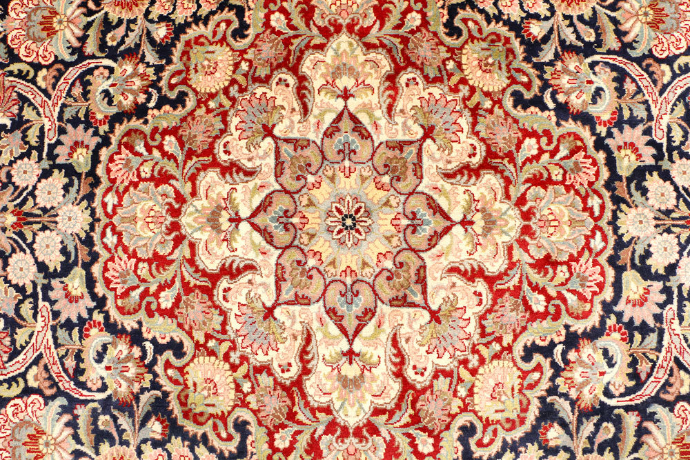 Black Isfahan 9' 1 x 12' 3 - No. 44908 - ALRUG Rug Store