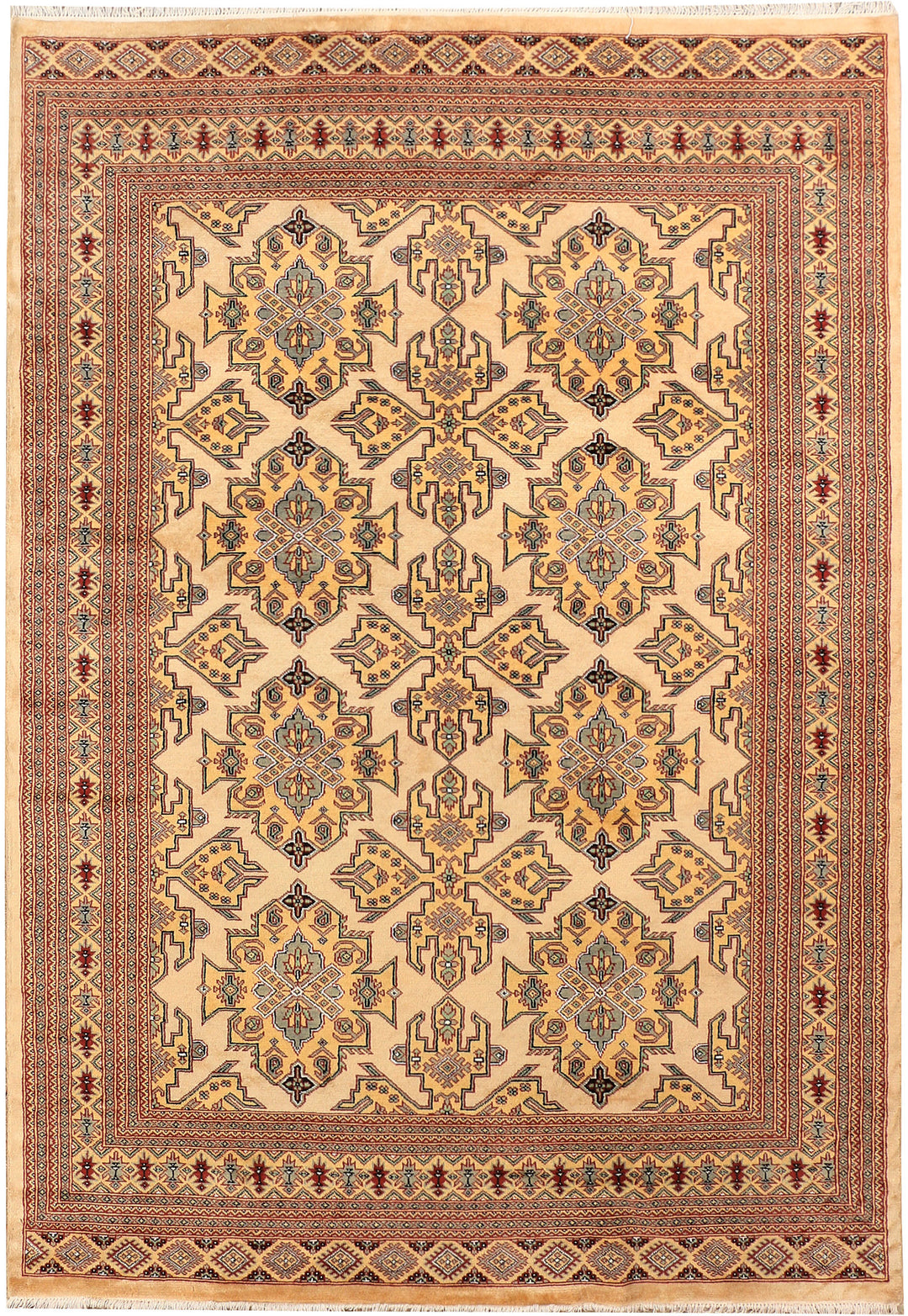 Wheat Kafkazi 6' 2 x 8' 10 - No. 44910 - ALRUG Rug Store