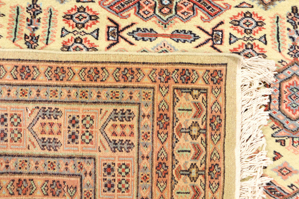 Light Goldenrod Yellow Kafkazi 5' 3 x 8' 4 - No. 44911 - ALRUG Rug Store