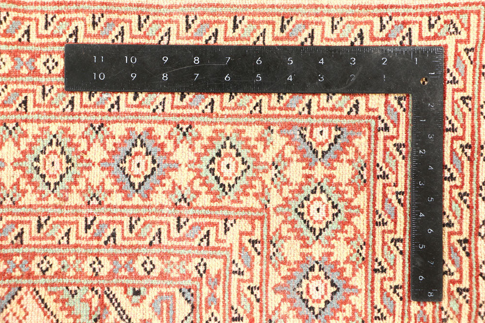 Blanched Almond Kafkazi 4' 1 x 6' 1 - No. 44925 - ALRUG Rug Store
