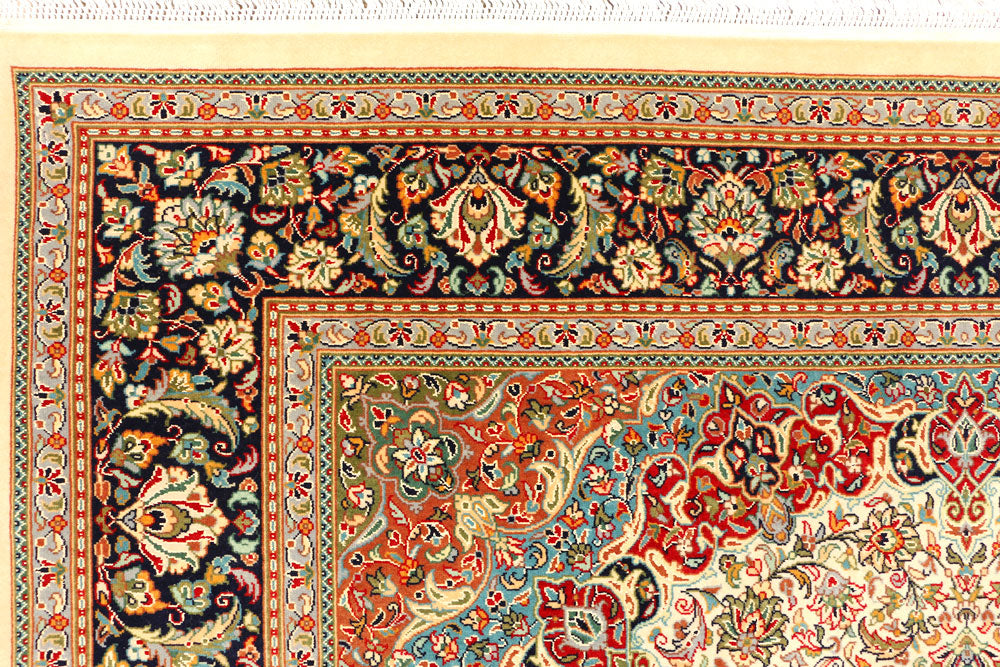 Navajo White Ardibil 4' 7 x 7' 1 - No. 44934 - ALRUG Rug Store