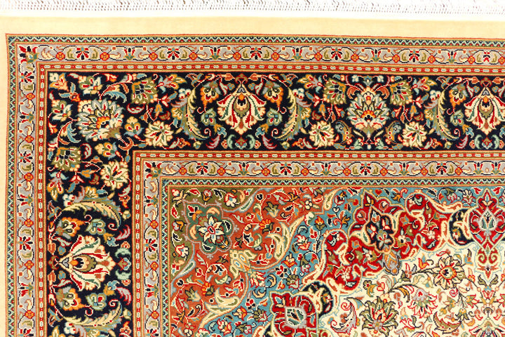 Navajo White Ardibil 4' 7 x 7' 1 - No. 44934 - ALRUG Rug Store