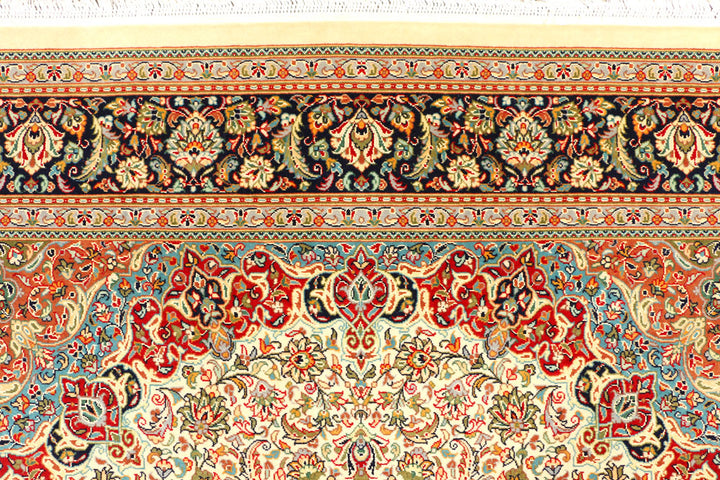 Navajo White Ardibil 4' 7 x 7' 1 - No. 44934 - ALRUG Rug Store