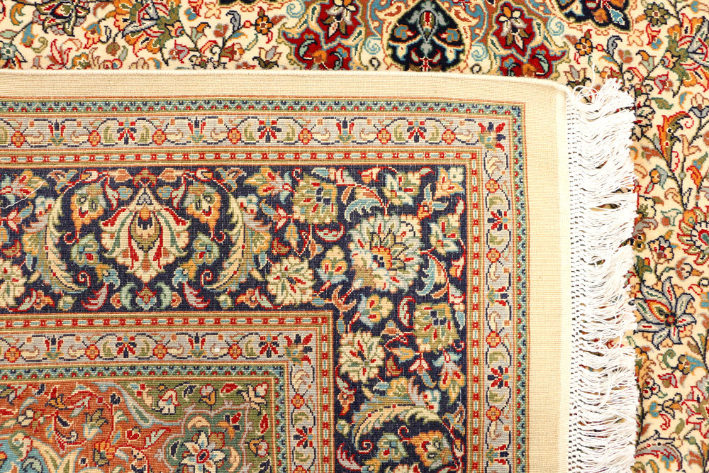 Navajo White Ardibil 4' 7 x 7' 1 - No. 44934 - ALRUG Rug Store