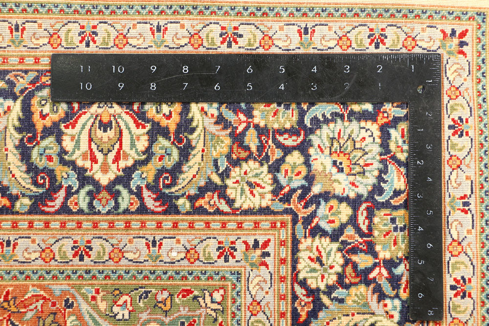 Navajo White Ardibil 4' 7 x 7' 1 - No. 44934 - ALRUG Rug Store