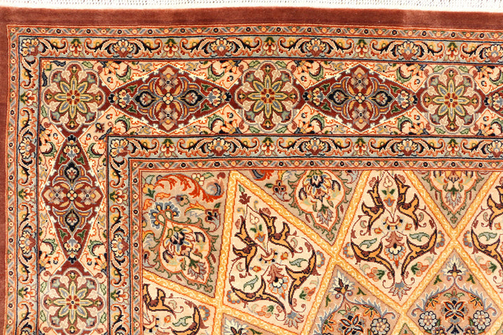 Multi Colored Gombud 4' 7 x 7' 1 - No. 44935 - ALRUG Rug Store