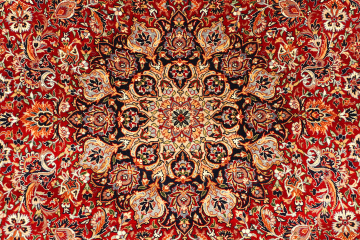 Firebrick Ardibil 4' 7 x 7' 1 - No. 44936 - ALRUG Rug Store